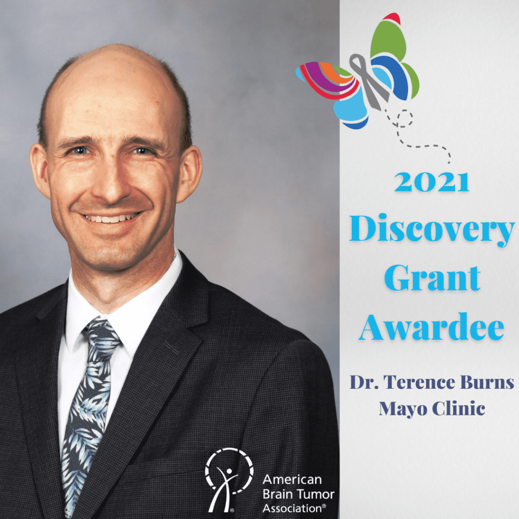 Dr. Terence Burns, Brain Tumor Research