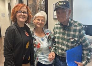 Ed, Linda (Glioblastoma Multiforme patient) and Brittany