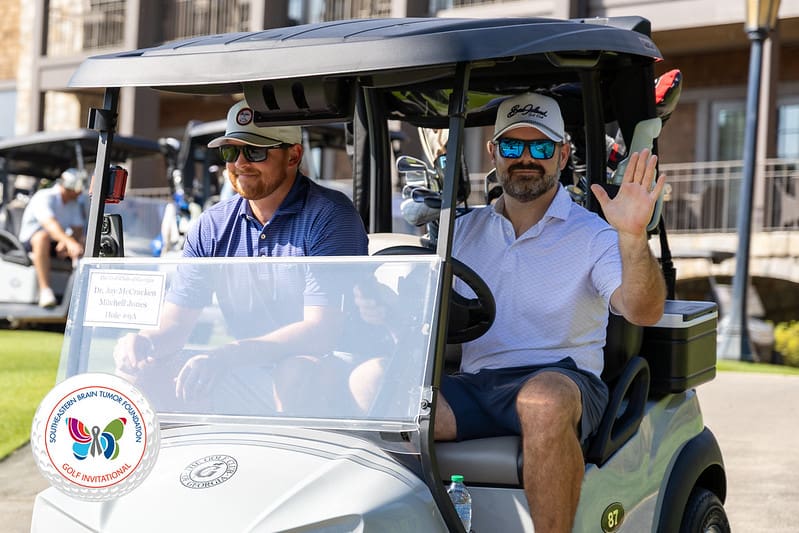 Dr. McCracken, co-host of the SBTF Golf Invitational